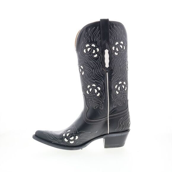 Jama Old West Womens 18058 Black Boots (NWT) - Picture 5 of 7